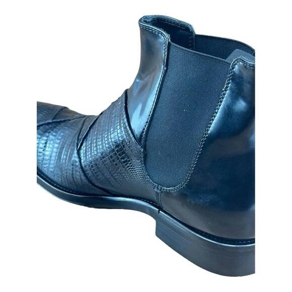 Jo Ghost  MEN Leather Chelsea Boots